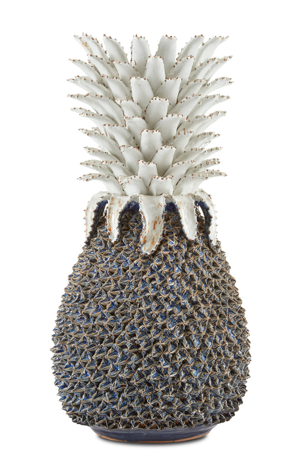 Currey and Company - Pineapple - Waikiki - Blue/White- Union Lighting Luminaires Decor