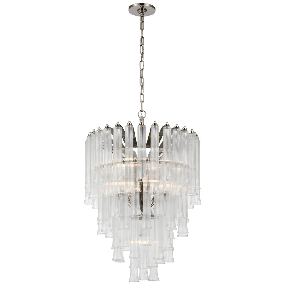 Visual Comfort Signature Canada - LED Chandelier - Lorelei - Polished Nickel- Union Lighting Luminaires Decor