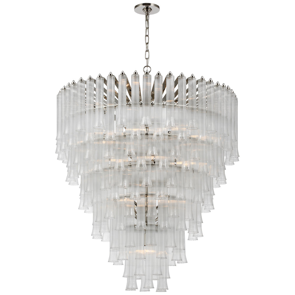 Visual Comfort Signature Canada - LED Chandelier - Lorelei - Polished Nickel- Union Lighting Luminaires Decor