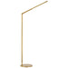 Visual Comfort Signature Canada - LED Floor Lamp - Cona - Antique-Burnished Brass- Union Lighting Luminaires Decor