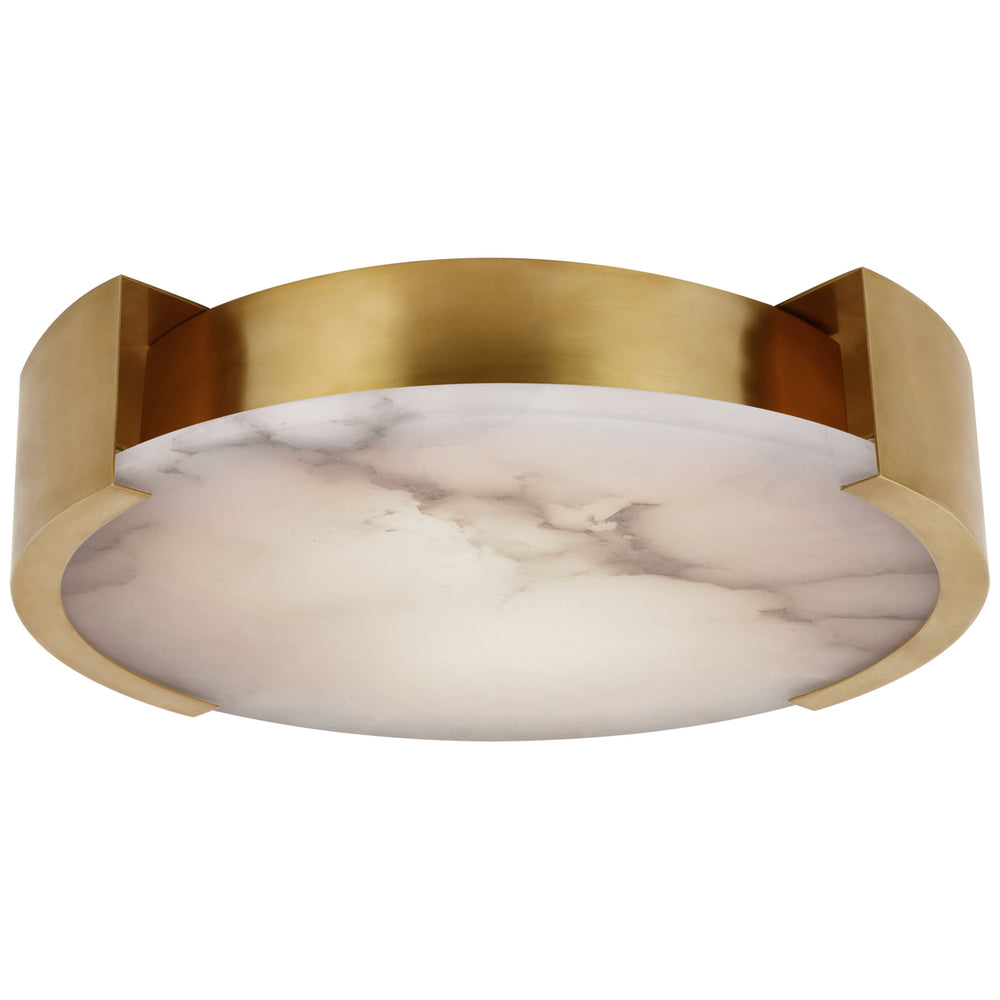 Visual Comfort Signature Canada - LED Flush Mount - Melange - Antique-Burnished Brass- Union Lighting Luminaires Decor