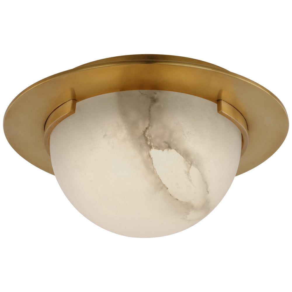 Visual Comfort Signature Canada - LED Flush Mount - Melange - Antique-Burnished Brass- Union Lighting Luminaires Decor