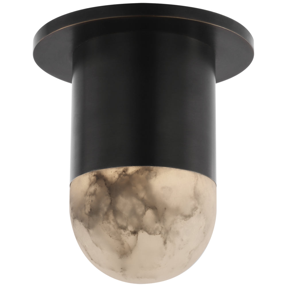 Visual Comfort Signature Canada - LED Flush Mount - Melange - Bronze- Union Lighting Luminaires Decor