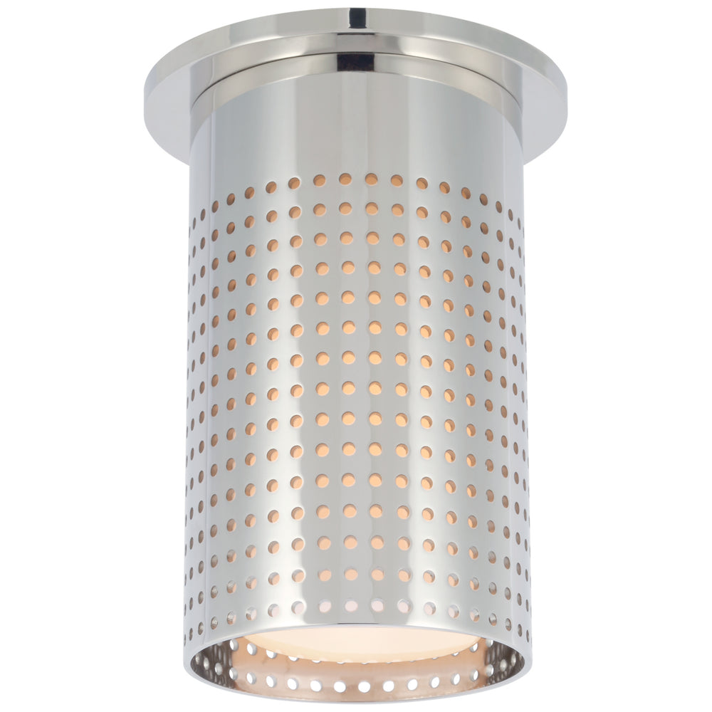 Visual Comfort Signature Canada - LED Flush Mount - Precision - Polished Nickel- Union Lighting Luminaires Decor