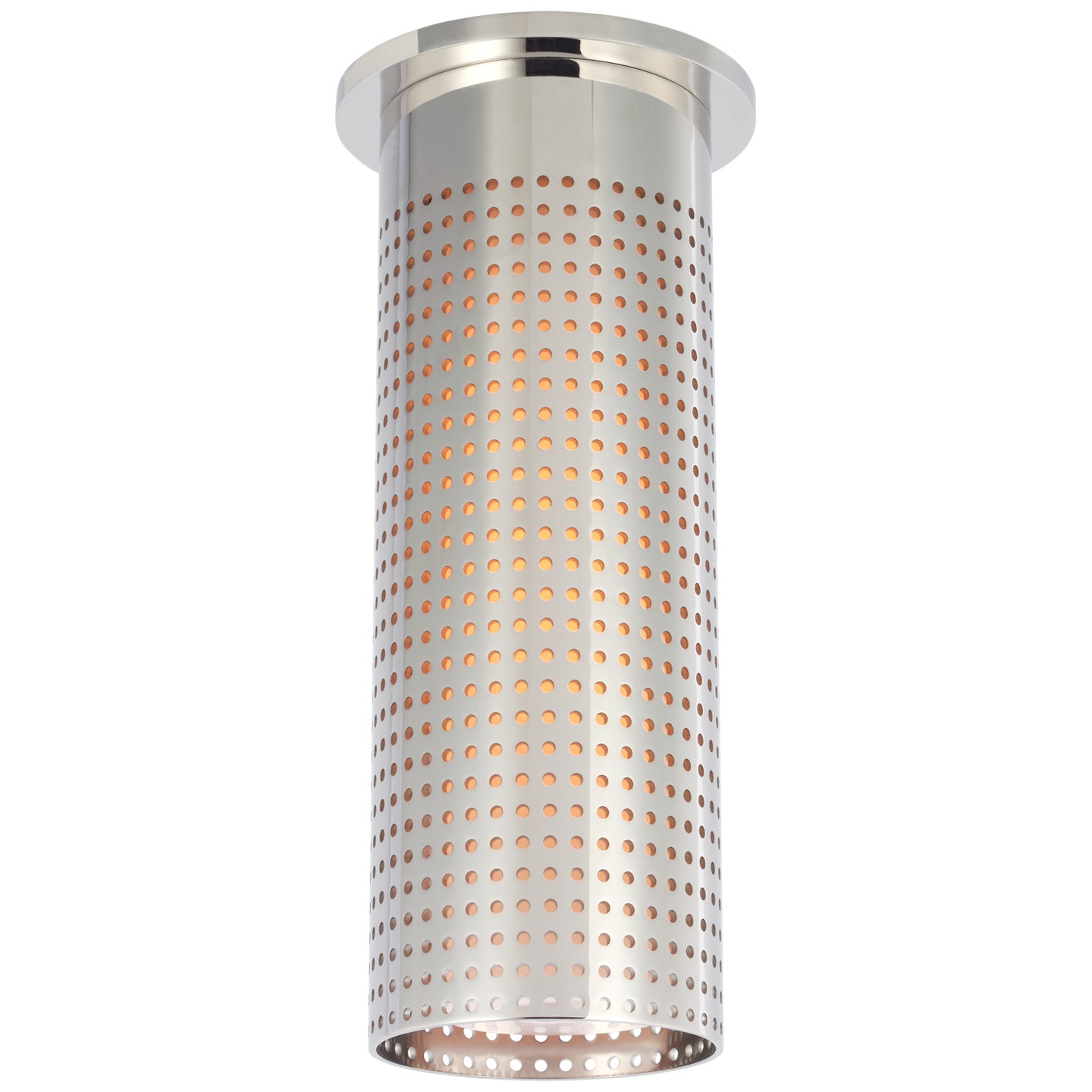 Visual Comfort Signature Canada - LED Flush Mount - Precision - Polished Nickel- Union Lighting Luminaires Decor