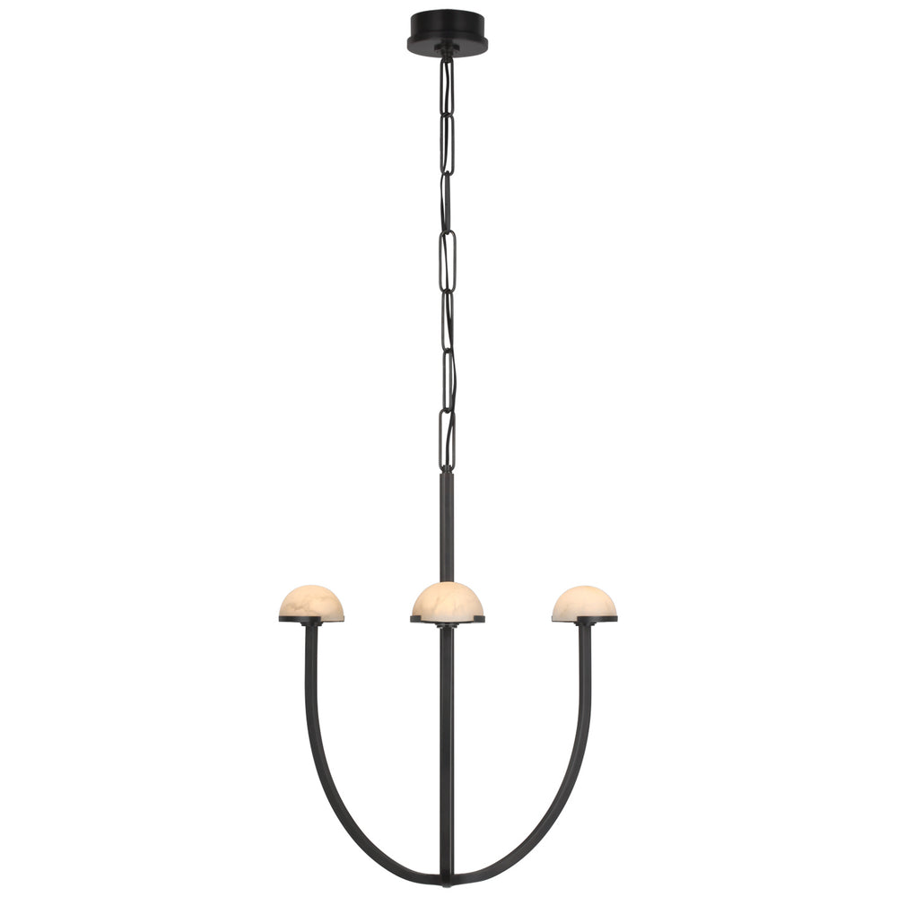 Visual Comfort Signature Canada - LED Chandelier - Pedra - Bronze- Union Lighting Luminaires Decor