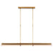 Visual Comfort Signature Canada - LED Chandelier - Precision - Antique-Burnished Brass- Union Lighting Luminaires Decor
