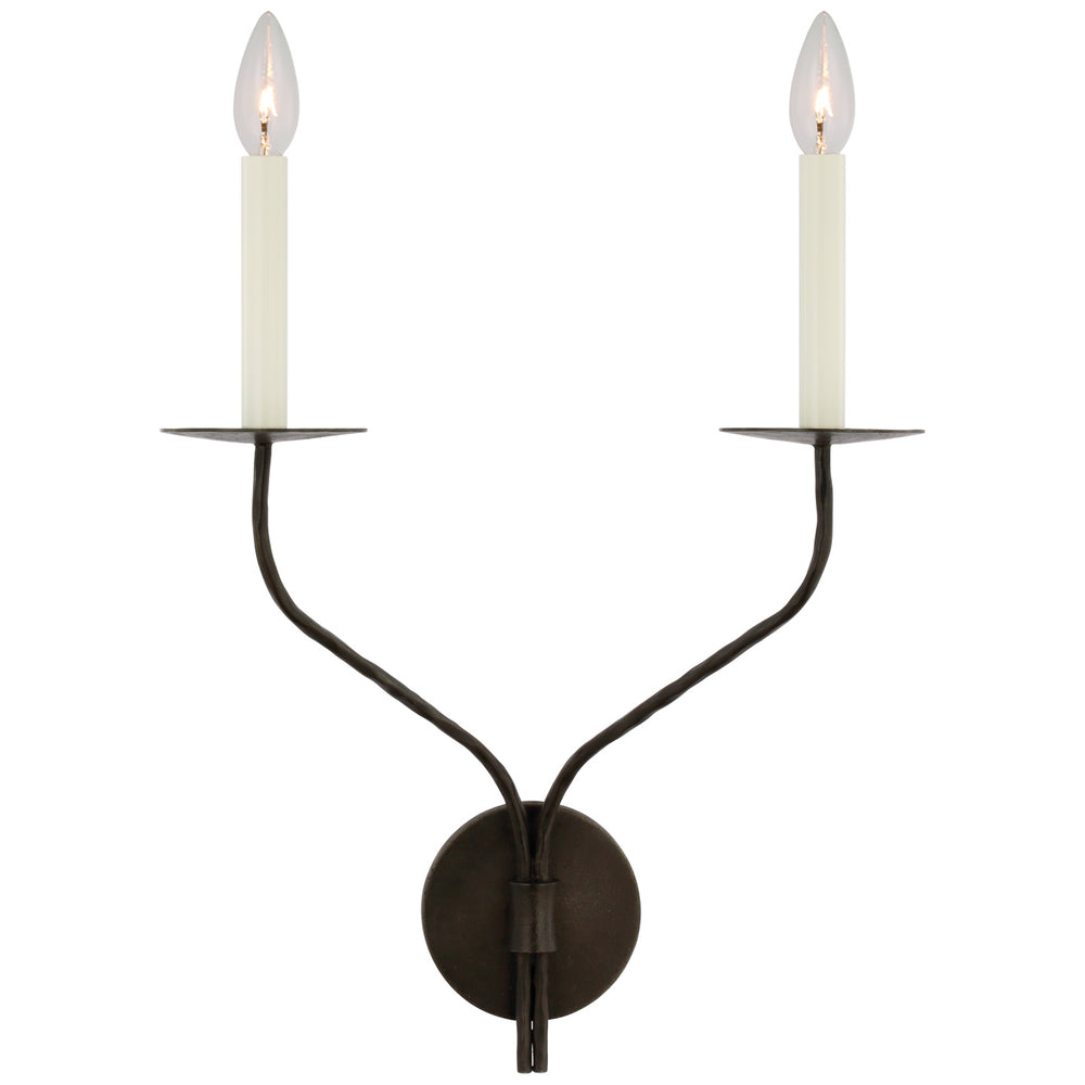 Visual Comfort Signature Canada - LED Wall Sconce - Belfair - Aged Iron- Union Lighting Luminaires Decor