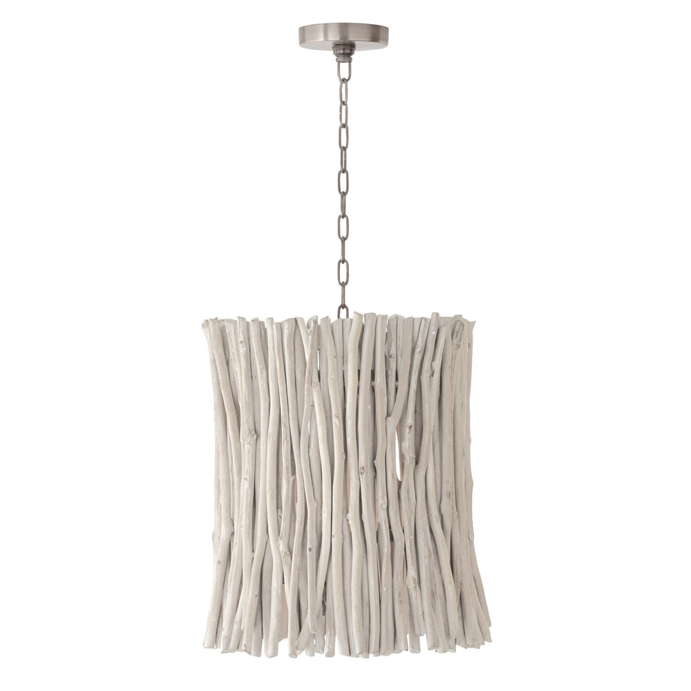 Capital Lighting - Four Light Pendant - Cara - Brushed Pewter- Union Lighting Luminaires Decor