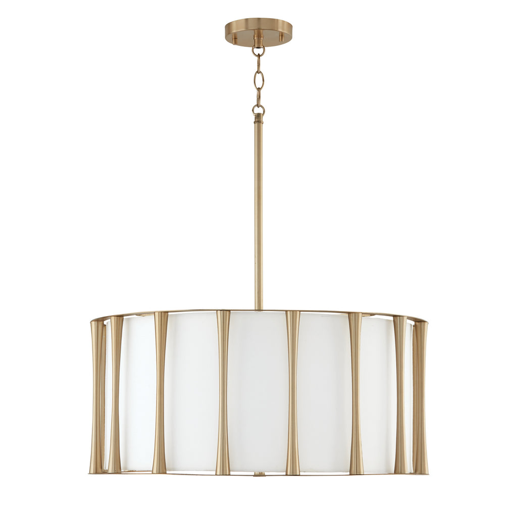 Capital Lighting - Four Light Pendant - Bodie - Matte Brass- Union Lighting Luminaires Decor