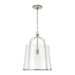 Capital Lighting - One Light Pendant - Madison - Brushed Nickel- Union Lighting Luminaires Decor