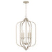 Capital Lighting - Four Light Foyer - Breigh - Brushed Champagne- Union Lighting Luminaires Decor