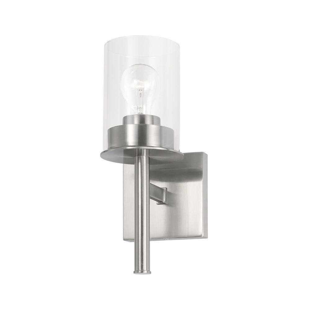 Capital Lighting - One Light Wall Sconce - Mason - Brushed Nickel- Union Lighting Luminaires Decor