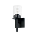 Capital Lighting - One Light Wall Sconce - Mason - Matte Black- Union Lighting Luminaires Decor
