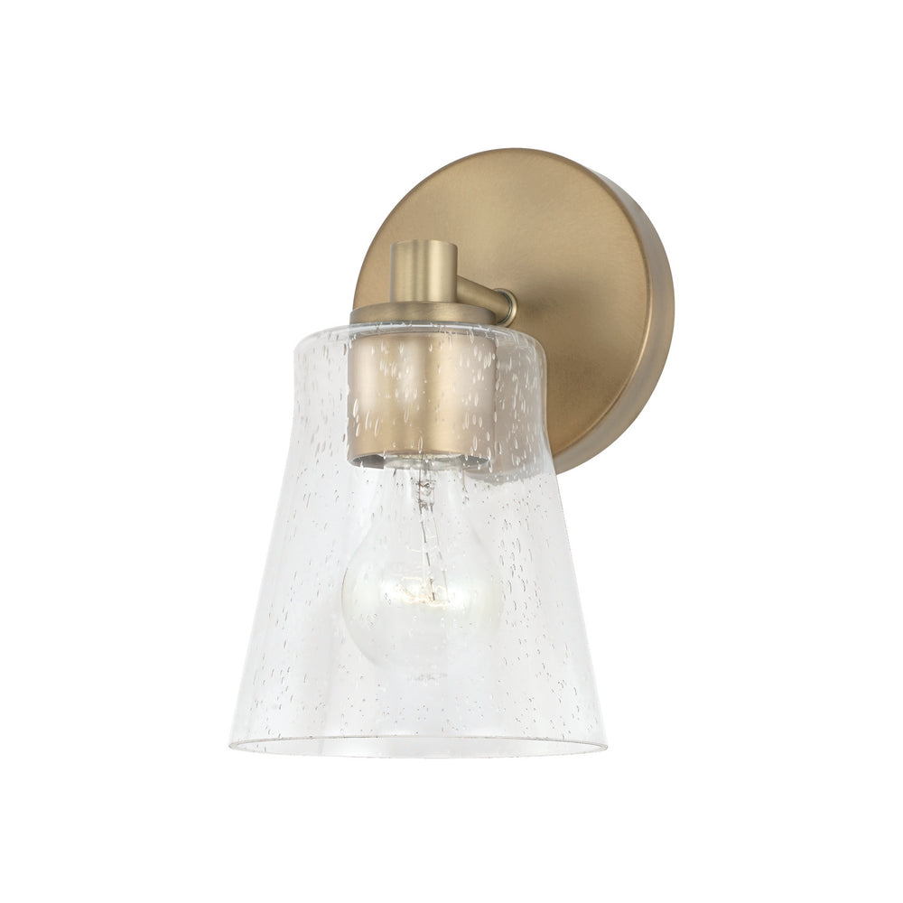 Capital Lighting - One Light Wall Sconce - Baker - Aged Brass- Union Lighting Luminaires Decor