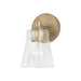 Capital Lighting - One Light Wall Sconce - Baker - Aged Brass- Union Lighting Luminaires Decor