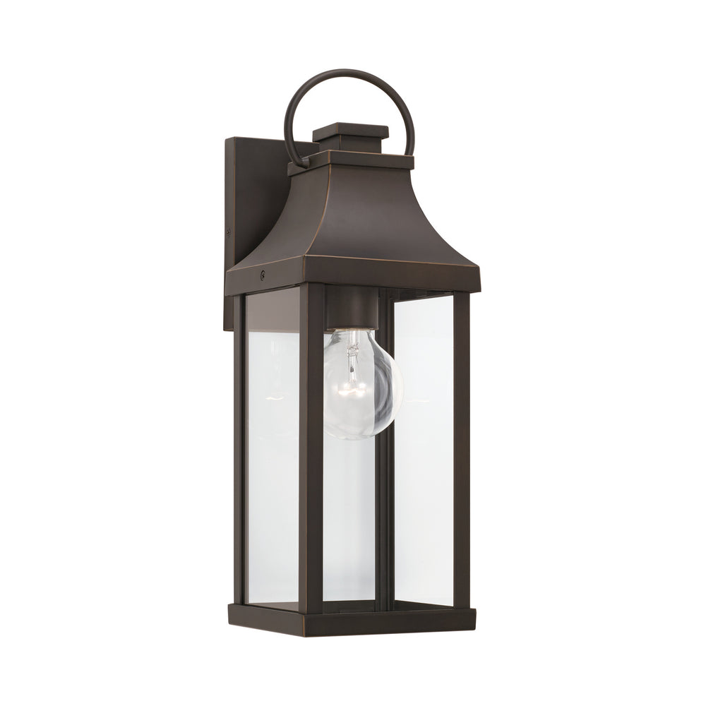 Capital Lighting - One Light Outdoor Wall Lantern - Bradford - Oiled Bronze- Union Lighting Luminaires Decor