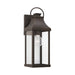 Capital Lighting - One Light Outdoor Wall Lantern - Bradford - Oiled Bronze- Union Lighting Luminaires Decor