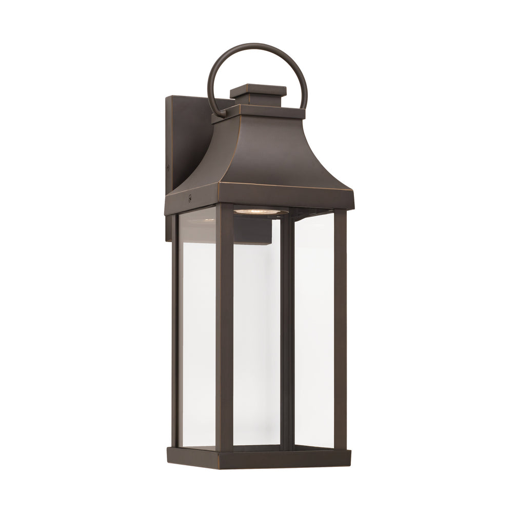 Capital Lighting - One Light Outdoor Wall Lantern - Bradford - Oiled Bronze- Union Lighting Luminaires Decor