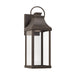 Capital Lighting - One Light Outdoor Wall Lantern - Bradford - Oiled Bronze- Union Lighting Luminaires Decor