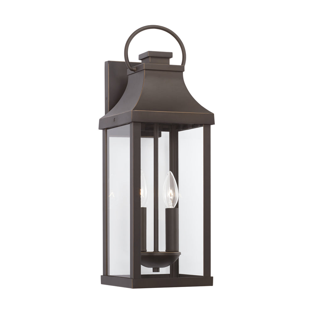 Capital Lighting - Two Light Outdoor Wall Lantern - Bradford - Oiled Bronze- Union Lighting Luminaires Decor