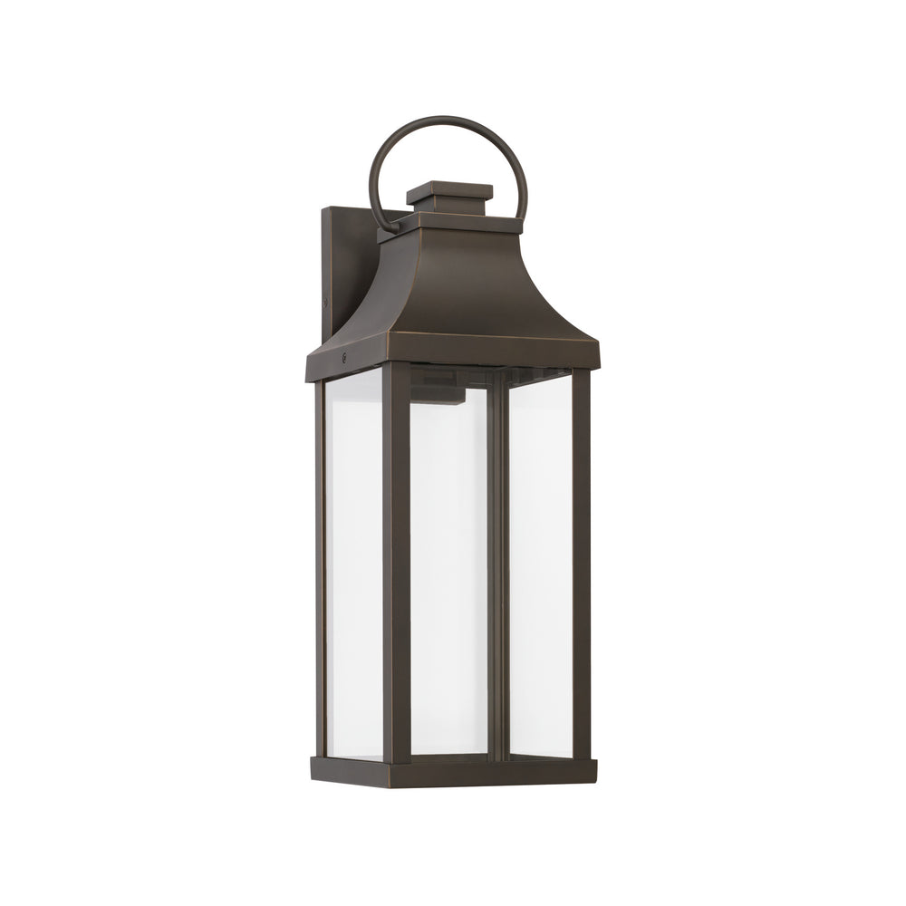 Capital Lighting - One Light Outdoor Wall Lantern - Bradford - Oiled Bronze- Union Lighting Luminaires Decor