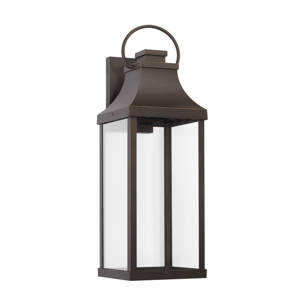 Capital Lighting - One Light Outdoor Wall Lantern - Bradford - Oiled Bronze- Union Lighting Luminaires Decor