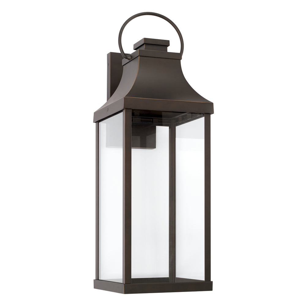 Capital Lighting - One Light Outdoor Wall Lantern - Bradford - Oiled Bronze- Union Lighting Luminaires Decor