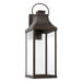 Capital Lighting - One Light Outdoor Wall Lantern - Bradford - Oiled Bronze- Union Lighting Luminaires Decor