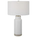 Uttermost - One Light Table Lamp - Albany - Brushed Nickel- Union Lighting Luminaires Decor