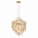 Eurofase Canada - Seven Light Chandelier - Trento - Antique Gold- Union Lighting Luminaires Decor