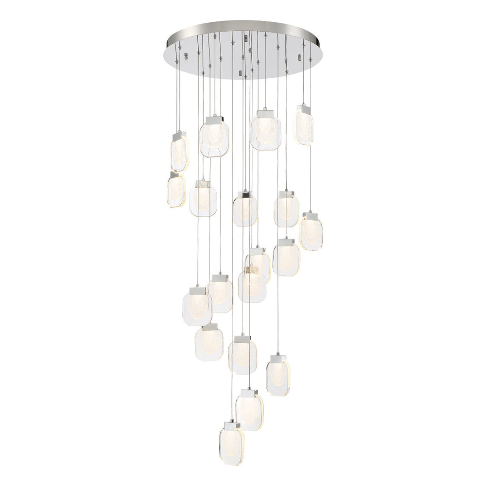 Eurofase Canada - LED Chandelier - Paget - Chrome- Union Lighting Luminaires Decor