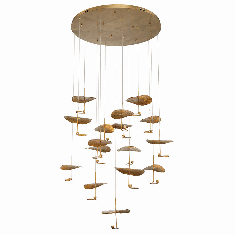 Eurofase Canada - LED Chandelier - Lagatto - Bronze- Union Lighting Luminaires Decor