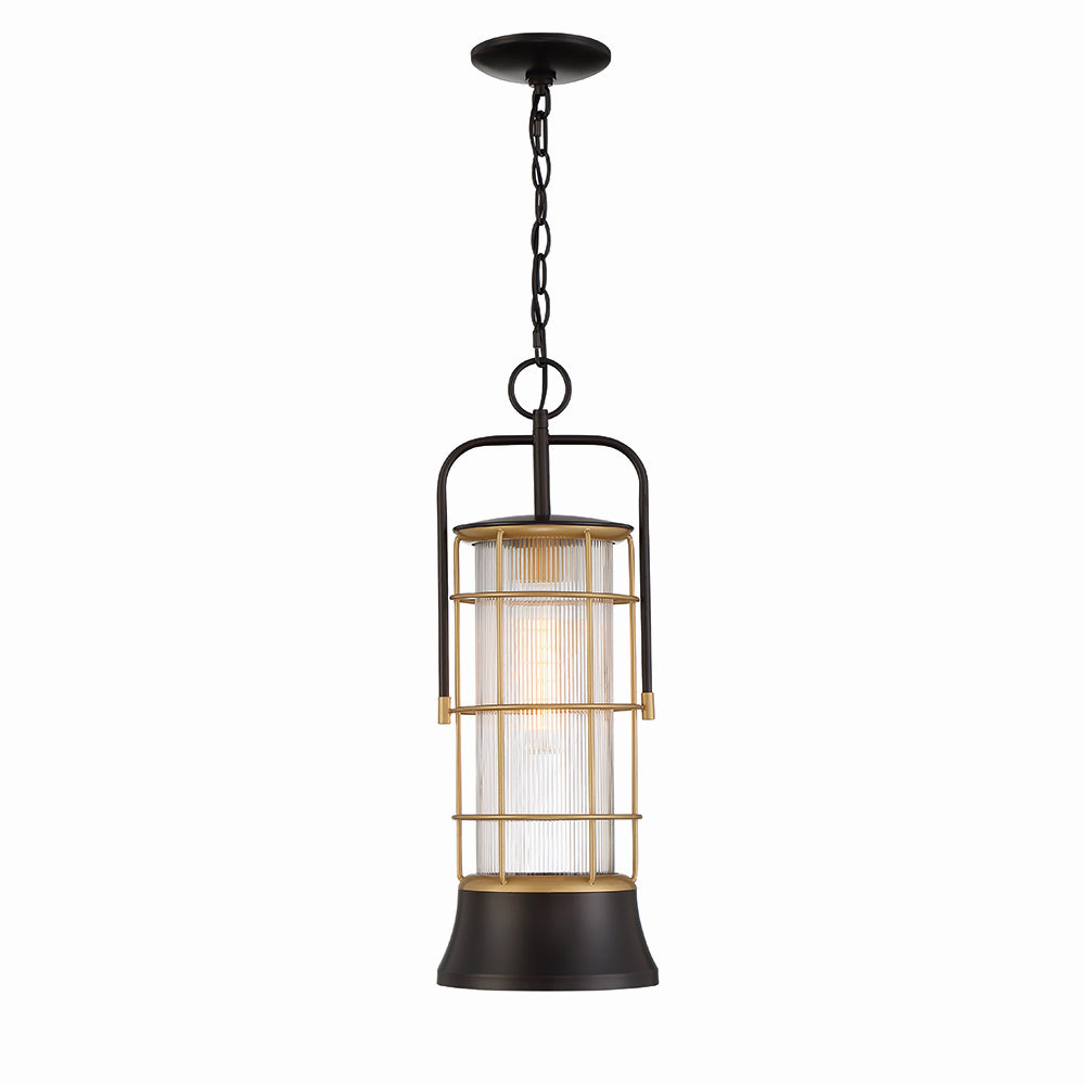 Eurofase Canada - One Light Pendant - Rivamar - Oil Rubbed Bronze / Gold- Union Lighting Luminaires Decor