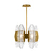 Visual Comfort Modern - LED Chandelier - Wythe - Plated Brass- Union Lighting Luminaires Decor