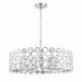 Eurofase Canada - Eight Light Chandelier - Perrene - Chrome- Union Lighting Luminaires Decor