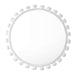 Regina Andrew - Mirror - Sanya - White- Union Lighting Luminaires Decor