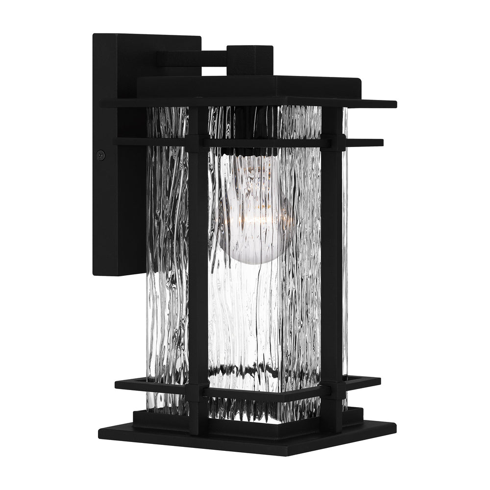 Quoizel - One Light Outdoor Wall Mount - McAlister - Earth Black- Union Lighting Luminaires Decor