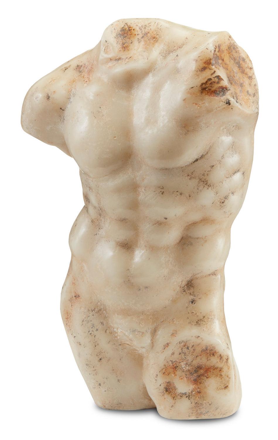 Currey and Company - Ancient Greek Torso - Aged Beige/Brown- Union Lighting Luminaires Decor