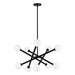 Matteo Canada - Pendant - Matchstix - Black- Union Lighting Luminaires Decor