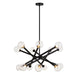 Matteo Canada - Pendant - Matchstix - Black- Union Lighting Luminaires Decor