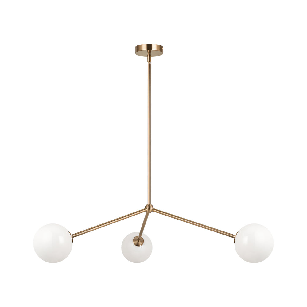 Matteo Canada - Pendant - Novo - Aged Gold Brass- Union Lighting Luminaires Decor