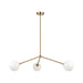 Matteo Canada - Pendant - Novo - Aged Gold Brass- Union Lighting Luminaires Decor