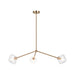 Matteo Canada - Pendant - Novo - Aged Gold Brass- Union Lighting Luminaires Decor