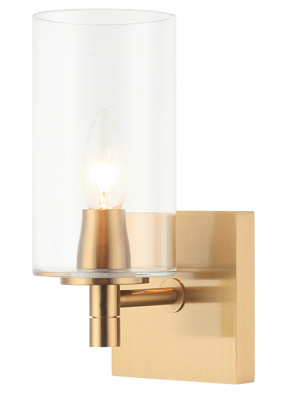 Matteo Canada - Wall Sconce - Candela - Aged Gold Brass- Union Lighting Luminaires Decor