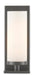 Currey and Company - One Light Wall Sconce - Bagno - Oil Rubbed Bronze/Opaque Glass- Union Lighting Luminaires Decor