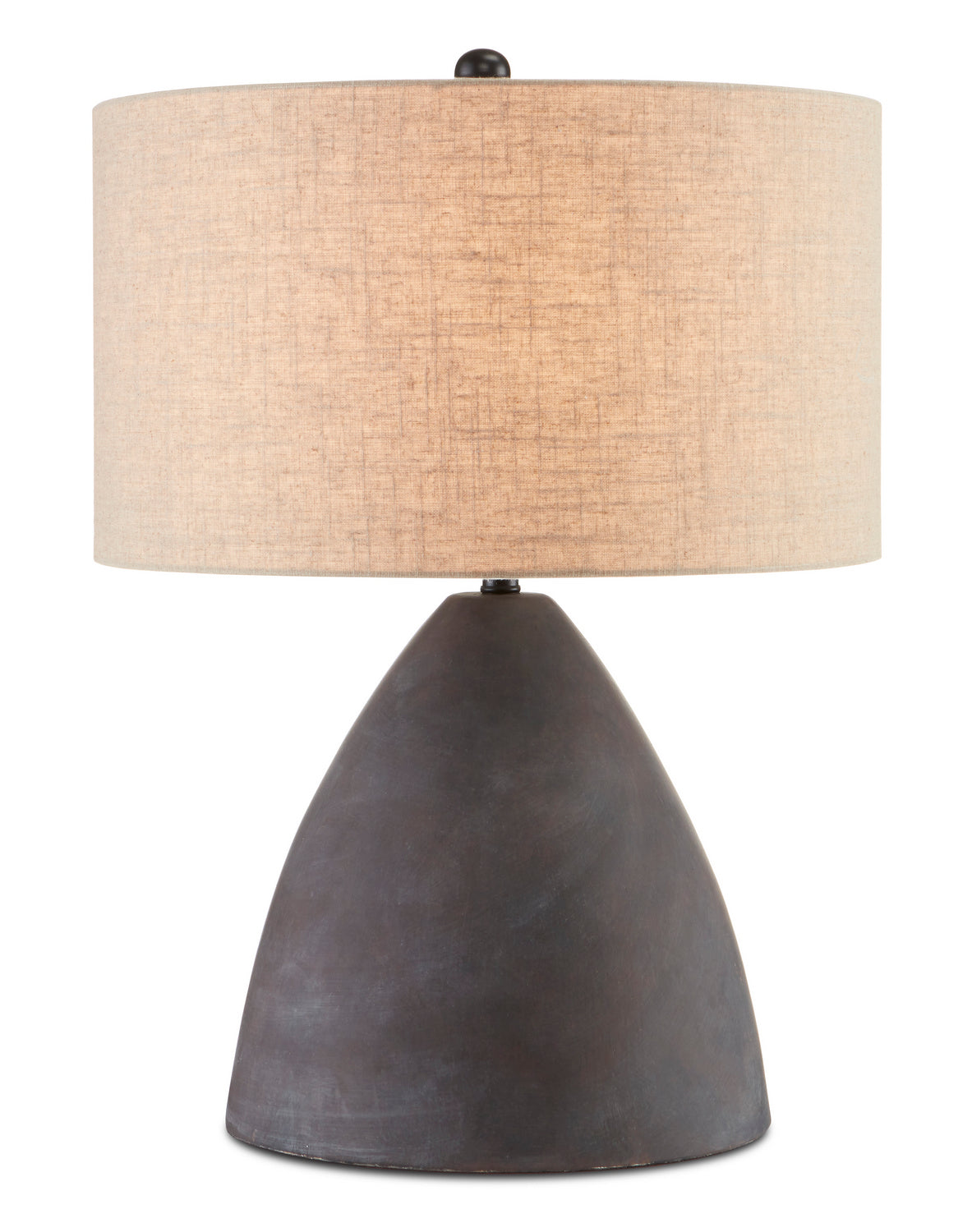 Currey and Company - One Light Table Lamp - Zea - Antique Black- Union Lighting Luminaires Decor