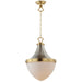 Maxim - One Light Pendant - Conrad - Satin Nickel / Satin Brass- Union Lighting Luminaires Decor