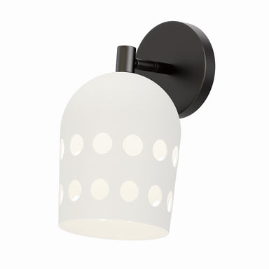 Maxim - One Light Wall Sconce - Dottie - Black- Union Lighting Luminaires Decor