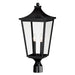 Maxim - Two Light Outdoor Post Lantern - Sutton Place VX - Black- Union Lighting Luminaires Decor